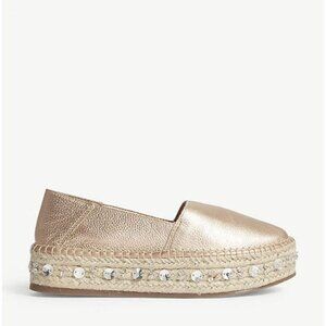 Aldo Oceradda Rose Gold Platform Espadrille Spring Summer shoe size 7